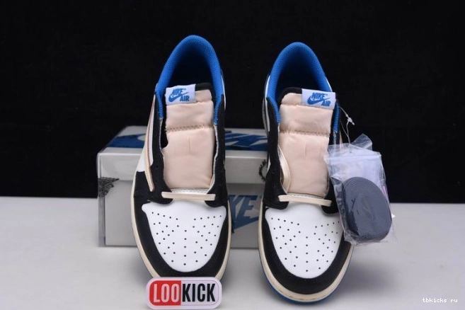 Cheap TB Low Travis Design 1 x Jordan x Retro DM7866-140 Air Scott Fragment 0823